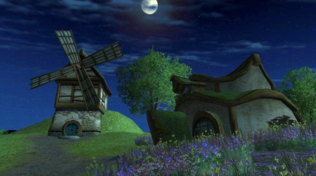 hobbit_village_night